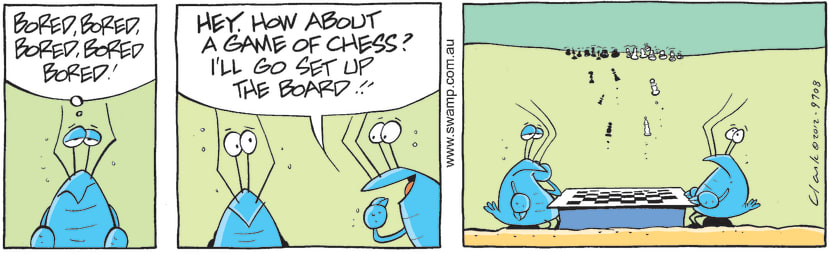 Swamp Cartoon - One of Life’s Moments ComicOctober 12, 2012