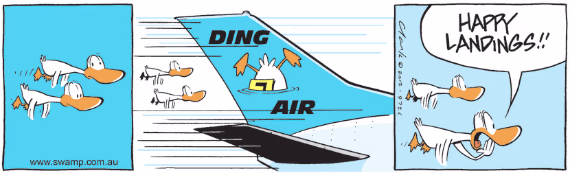 Swamp Cartoon - Ding AirNovember 2, 2012