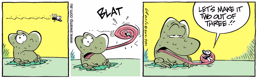 Swamp Cartoon - Let’s negotiate ComicJuly 30, 2013
