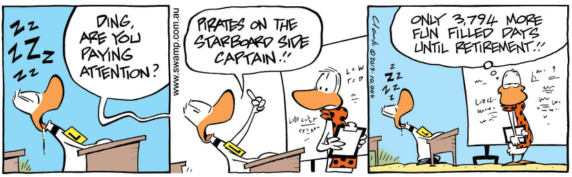 Swamp Cartoon - Something to Look Forward to ComicOctober 16, 2013