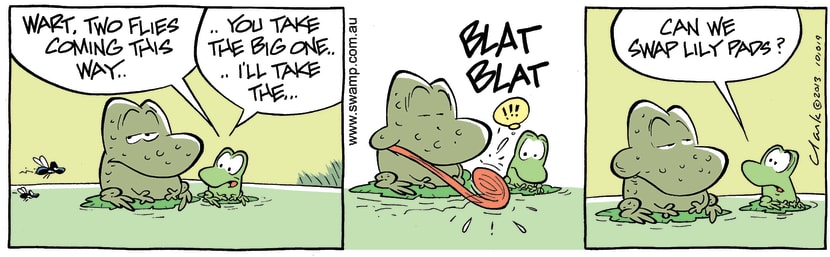 Swamp Cartoon - Good Opportunity ComicNovember 2, 2013