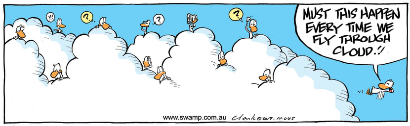 Swamp Cartoon - Mystery of Cloud ComicDecember 3, 2013