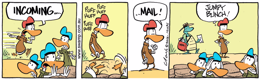 Swamp Cartoon - IncomingNovember 3, 2025