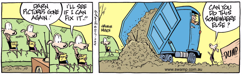 Swamp Cartoon - Swamp rats TV ComicFebruary 16, 2015