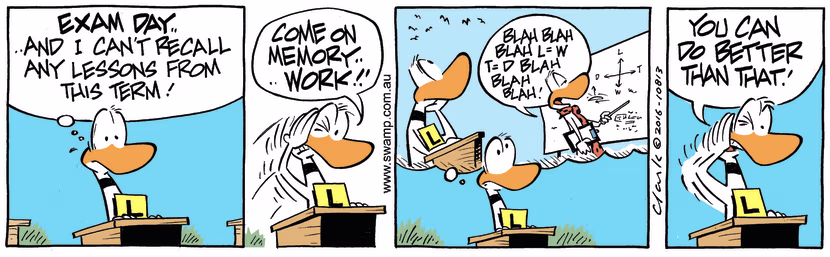 Swamp Cartoon - Ding Duck Recall ComicAugust 24, 2016