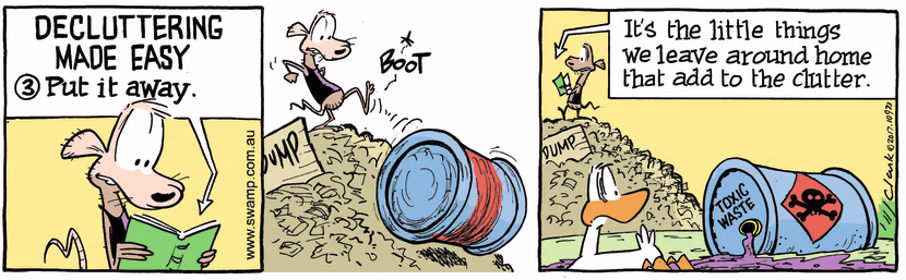 Swamp Cartoon - Chives Rat Little Things ComicFebruary 25, 2017