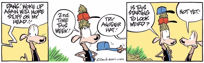 Swamp Cartoon - Chives Rat Stuff ComicApril 19, 2017