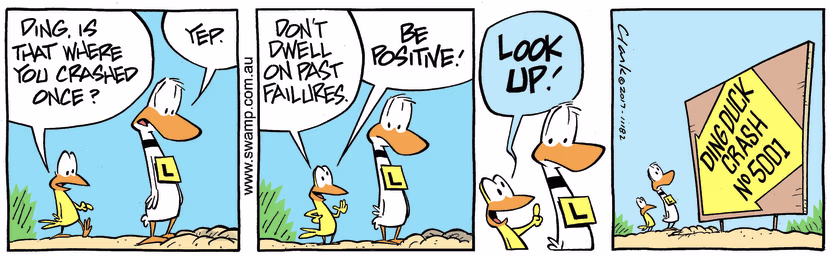 Swamp Cartoon - Ding Duck Crash 5001 ComicOctober 30, 2017