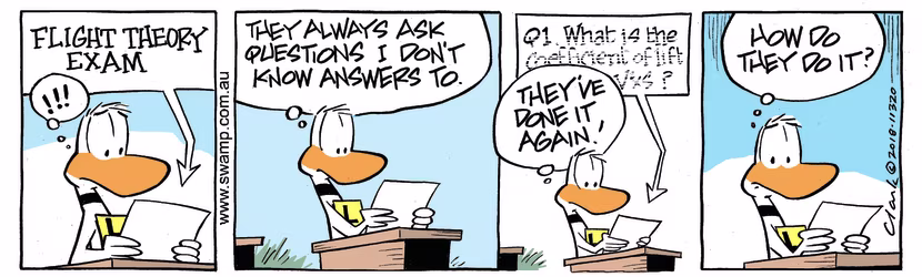 Swamp Cartoon - Ding Duck Answers ComicApril 13, 2018