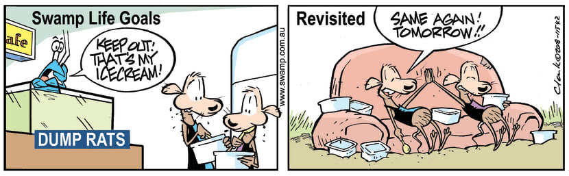 Swamp Cartoon - Swamp Rats Ice Cream ComicDecember 27, 2018