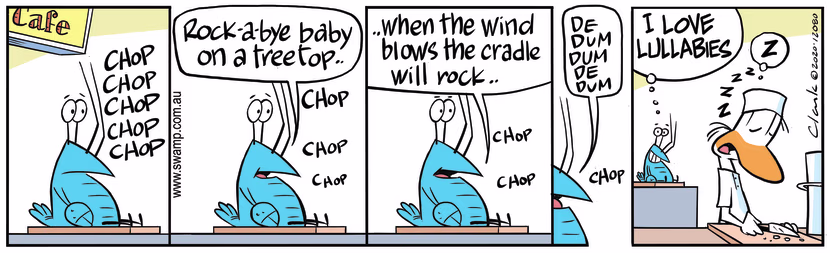 Swamp Cartoon - Bob Crayfish Sings LullabySeptember 17, 2020