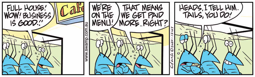 Swamp Cartoon - Swamp Cafe is FullOctober 14, 2020