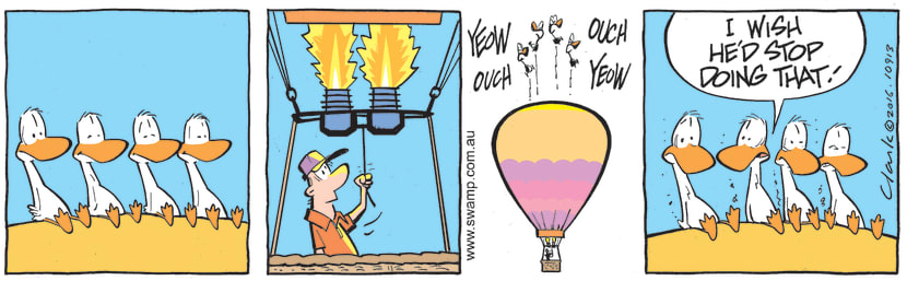 Swamp Cartoon - Hot Air BalloonOctober 27, 2022
