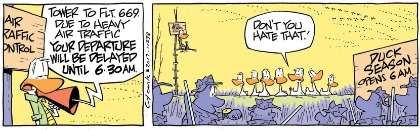 Swamp Cartoon - Duck Hunting SeasonApril 22, 2023