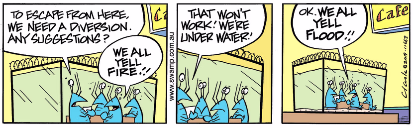 Swamp Cartoon - Bob Crayfish FloodNovember 27, 2023