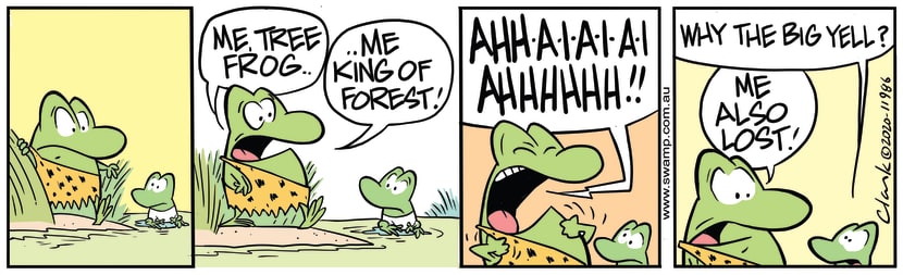 Swamp Cartoon - King of ForestApril 6, 2024