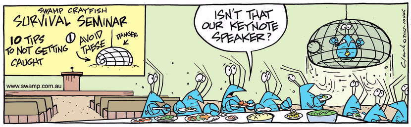 Swamp Cartoon - Swamp Crayfish Survival SeminarMarch 3, 2022