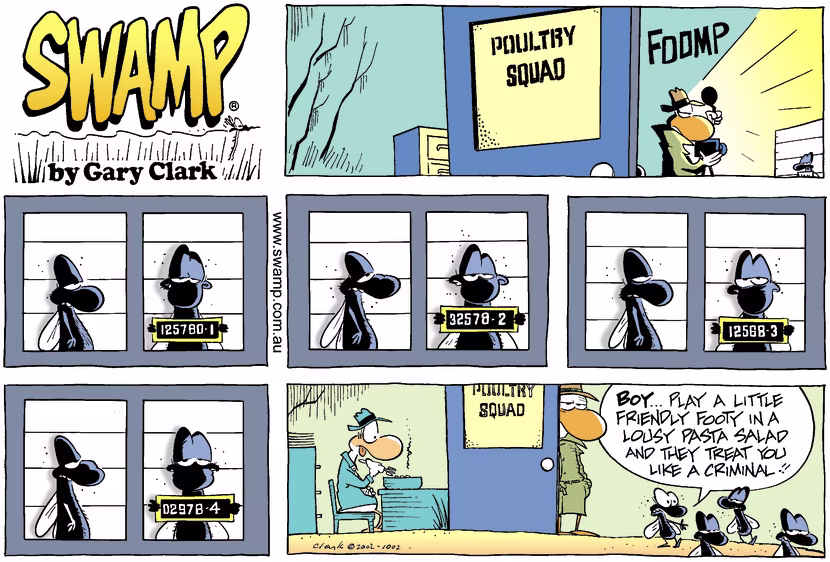 Swamp Cartoon - Line UpNovember 9, 2025