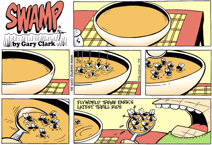 Swamp Cartoon - SoupJanuary 12, 2003