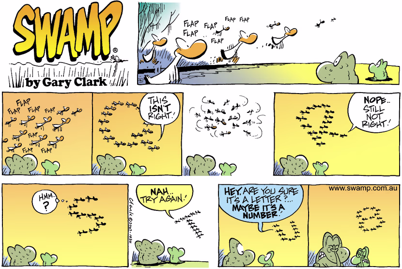 Swamp Cartoon - VMay 4, 2003