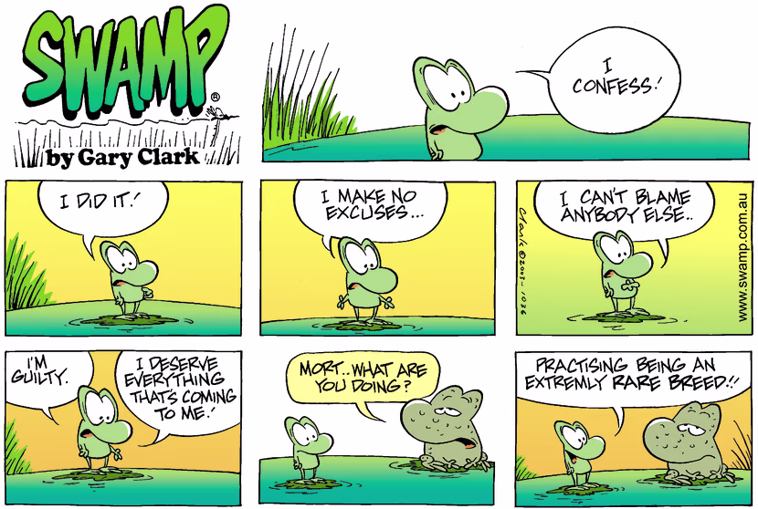 Swamp Cartoon - GuiltyMay 18, 2003