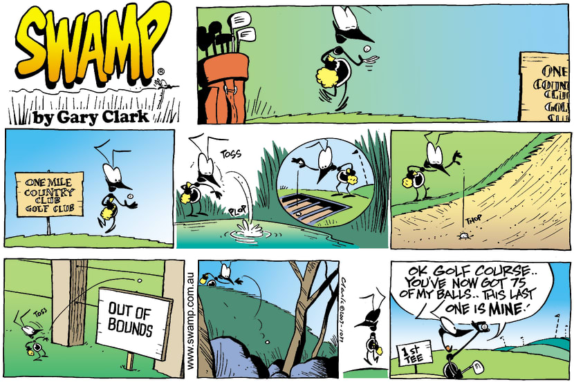 Swamp Cartoon - Country ClubJune 8, 2003