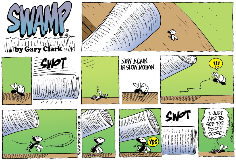 Swamp Cartoon - SwotOctober 19, 2003