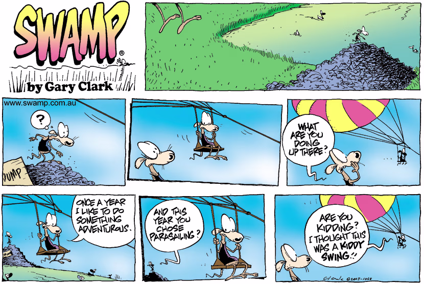 Swamp Cartoon - AdventureDecember 28, 2003