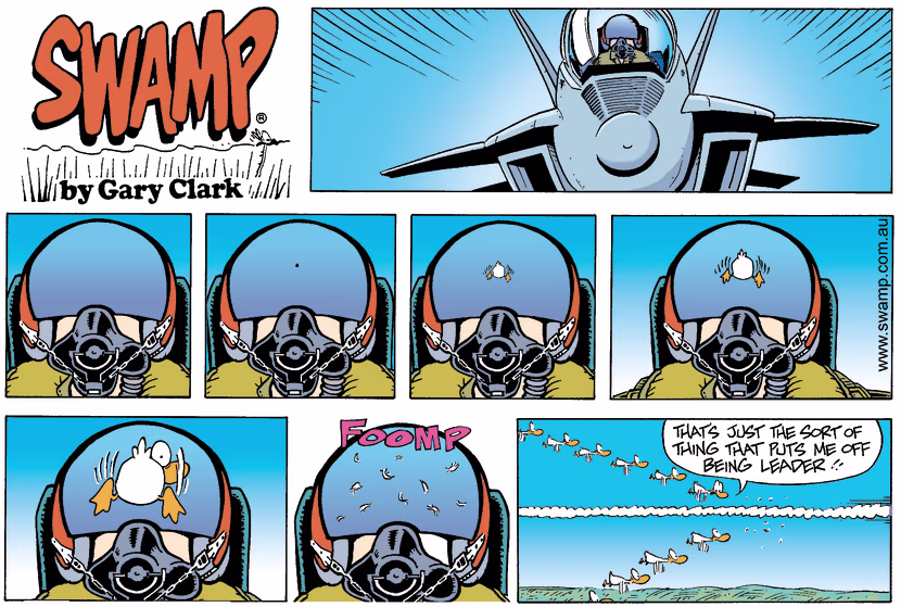 Swamp Cartoon - LeaderMarch 21, 2004