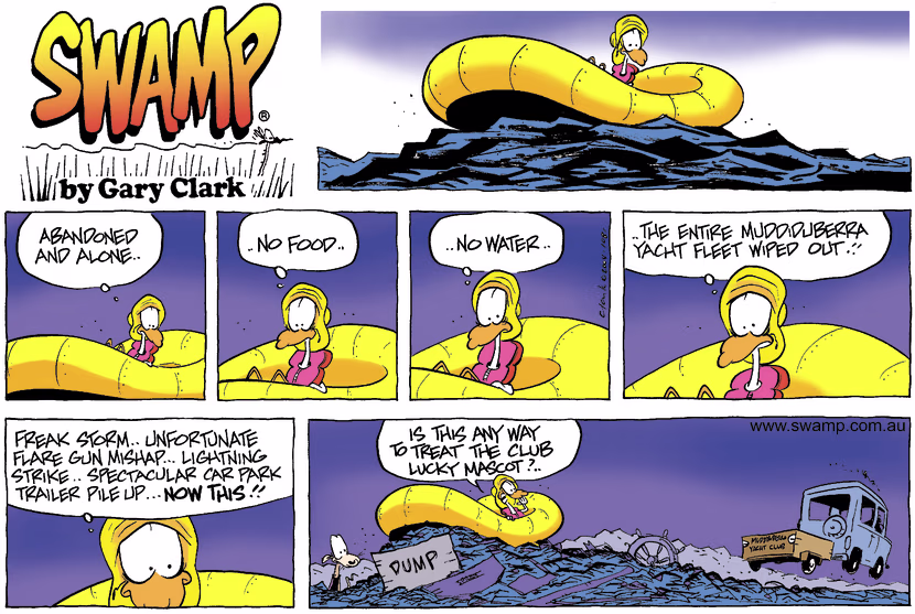 Swamp Cartoon - AbandonedMarch 28, 2004