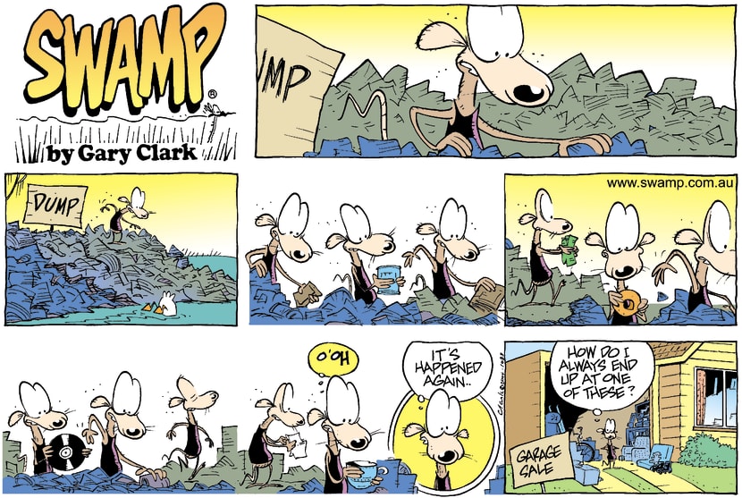 Swamp Cartoon - JunkApril 11, 2004