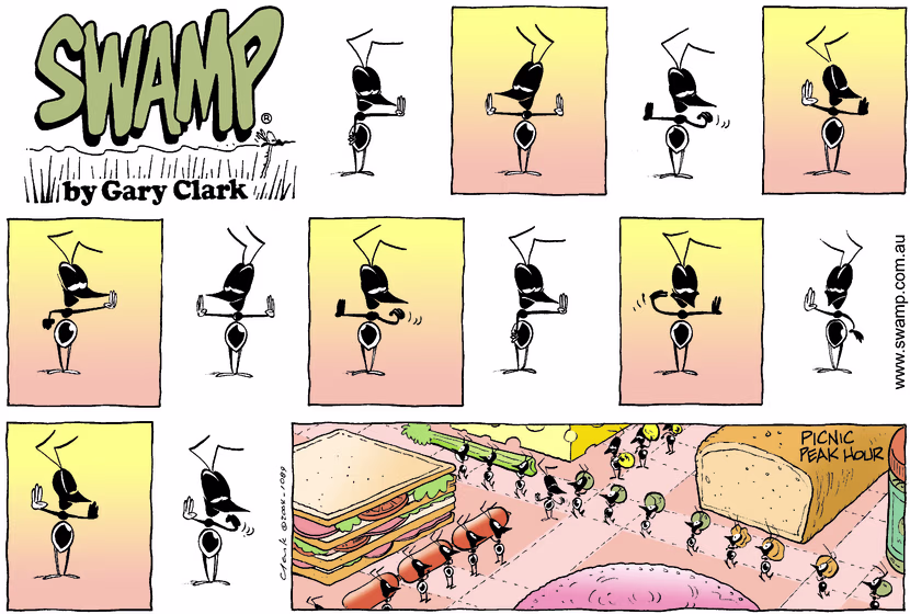 Swamp Cartoon - PicnicMay 23, 2004