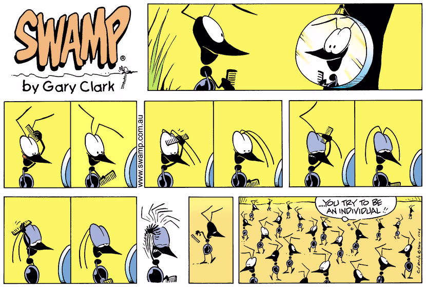 Swamp Cartoon - Individual TryoutSeptember 19, 2004