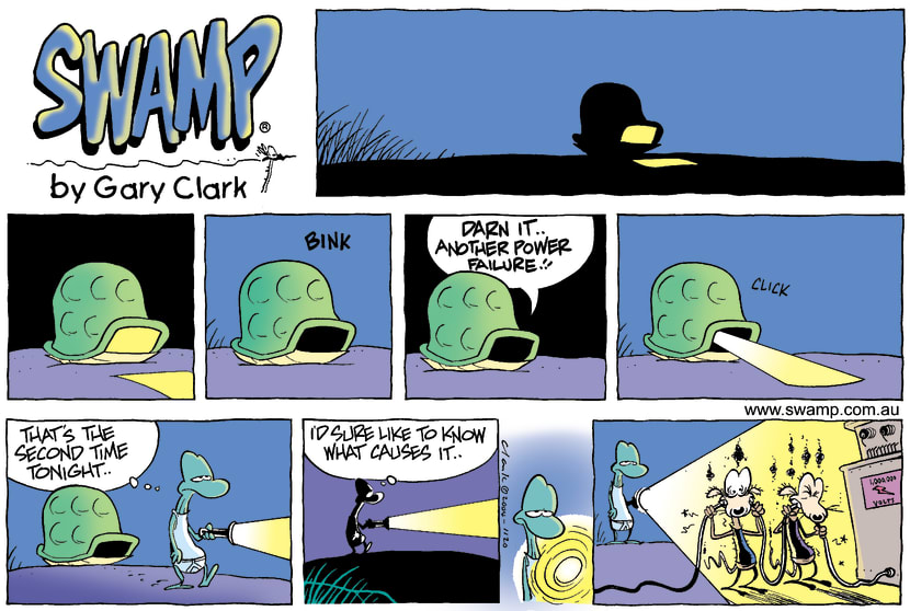 Swamp Cartoon - Night TaleDecember 26, 2004