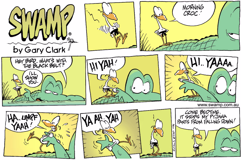Swamp Cartoon - Hot Chop SueyApril 17, 2005