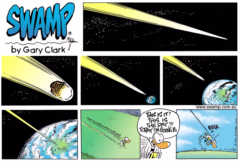 Swamp Cartoon - Space AgeAugust 21, 2005