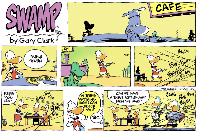 Swamp Cartoon - Meal DealSeptember 11, 2005