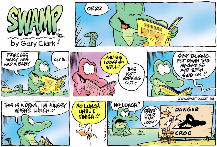 Swamp Cartoon - Role ModelNovember 20, 2005