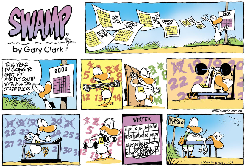 Swamp Cartoon - Preparing to flyJanuary 22, 2006