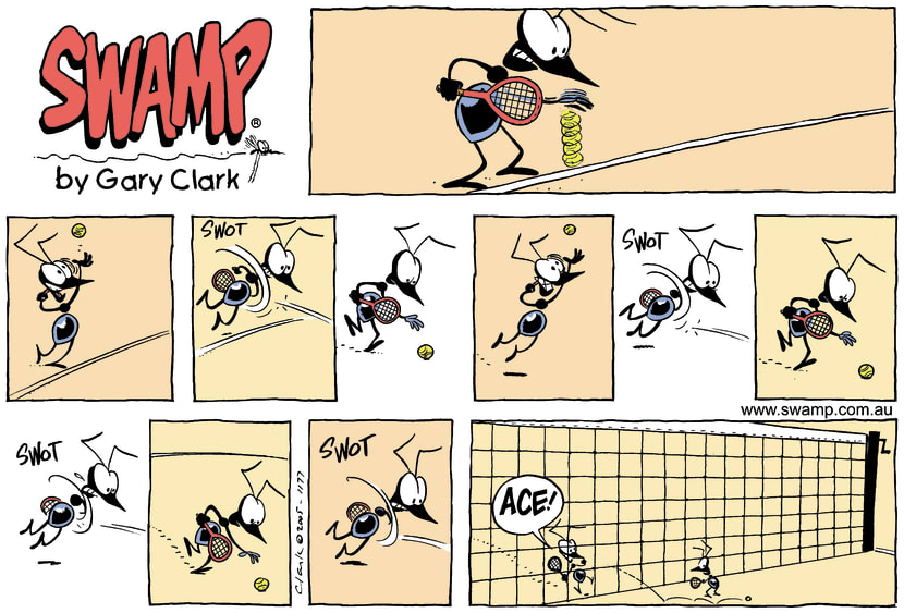 Swamp Cartoon - Ants AcesJanuary 29, 2006