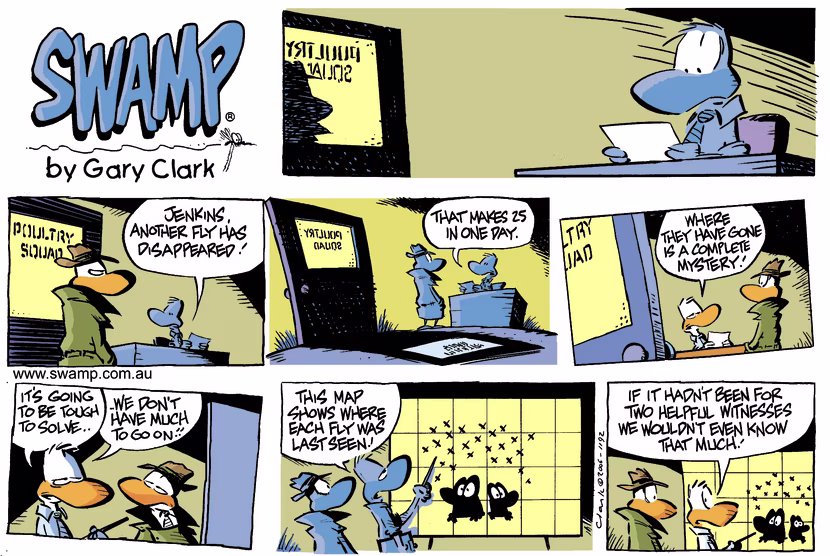 Swamp Cartoon - The Unsolved MysteryMay 7, 2006