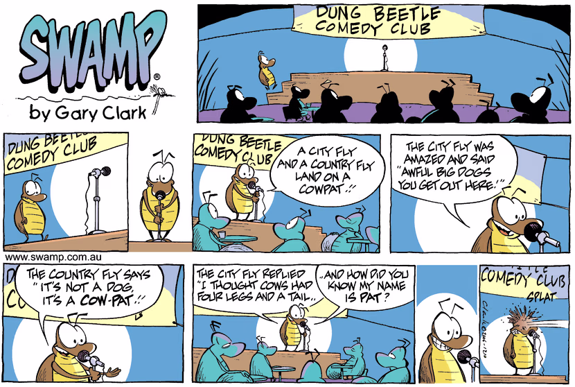 Swamp Cartoon - Did you hear the one aboutSeptember 17, 2006