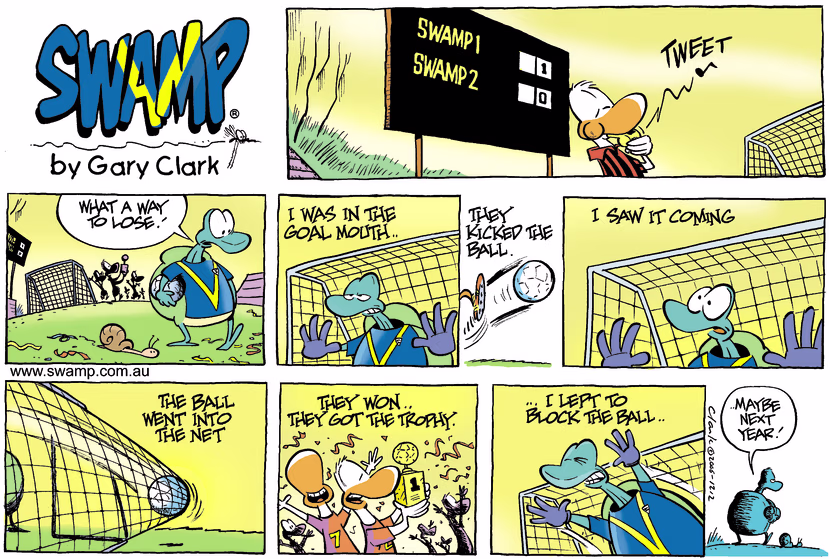 Swamp Cartoon - Poor playOctober 1, 2006