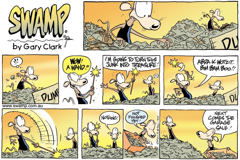 Swamp Cartoon - Chives Rat WandJanuary 7, 2007