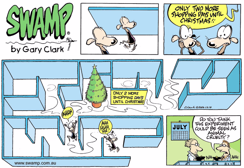 Swamp Cartoon - Amazing MazeJanuary 28, 2007