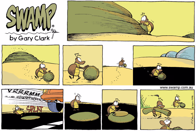 Swamp Cartoon - One for the roadFebruary 18, 2007