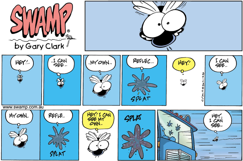 Swamp Cartoon - Spot the FlyApril 8, 2007