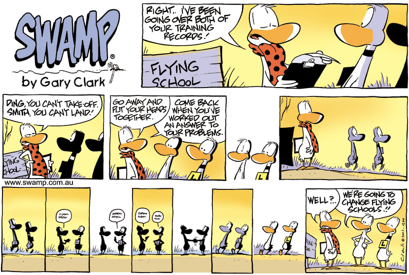 Swamp Cartoon - High EducationApril 22, 2007