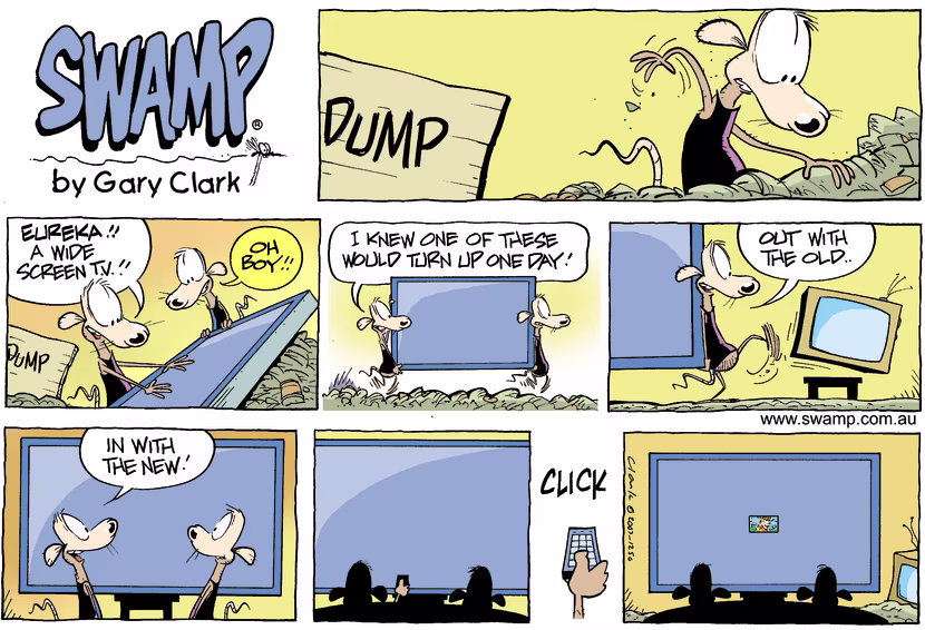 Swamp Cartoon - UpgradeJuly 1, 2007