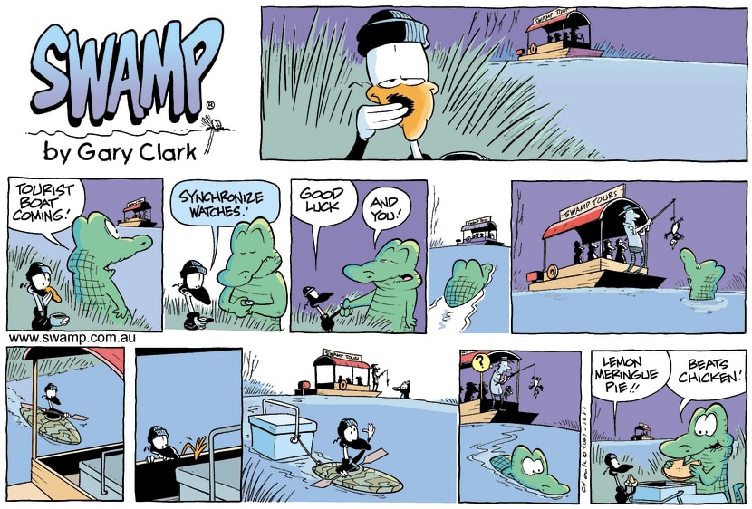 Swamp Cartoon - Sneak a snackJuly 8, 2007